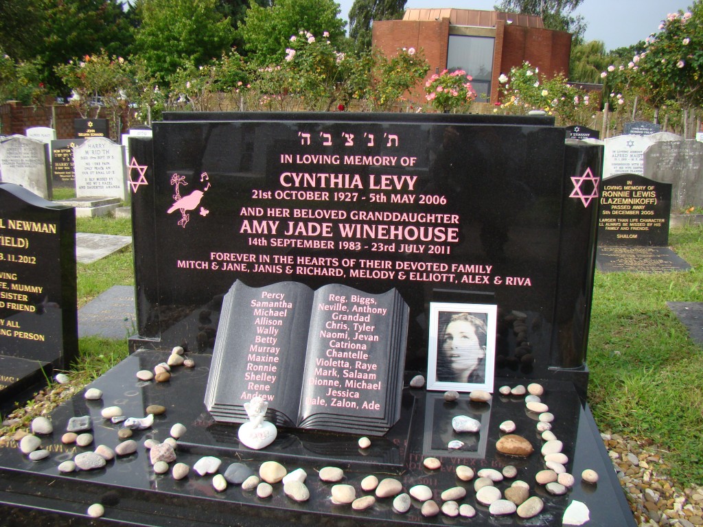 Amy Winehouse—Edgwarebury Cemetery, Edgware